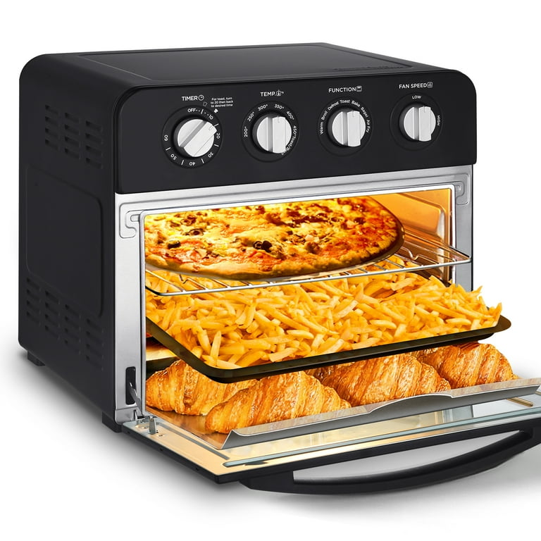 Capacity Toaster Oven Countertop, Dishwasher Safe Detachable Panel, 26QT Air  Fryer Toaster Oven Combo, Drumstick Grill Accessori - AliExpress