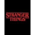 thumbnail image 2 of Netflix Stranger Things Men's Logo Long Sleeve Graphic Hoodie Sweatshirt with Pocket, 2 of 3