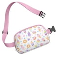 thumbnail image 3 of Lightweight Belt Bag Cute Crossbody Bags for Commuters Stylish Waist Packs Running Workout Hiking Travel Fanny Pack Ice Cream, 3 of 7