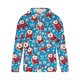 thumbnail image 3 of Sudadera con capucha para hombre, informal, con cordón, estampado navideño, deportiva, blusa de poliéster, 3 of 4