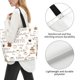thumbnail image 3 of Easygdp Coffee Bolsas Tote para Mujer, Bolsos de Hombro para Viaje, Bolsos de Mano de Gran Capacidad para Compras y Trabajo, 3 of 8