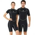 thumbnail image 3 of DIVE SAIL Traje de buceo 3MM Pantalones cortos de manga corta resistentes al desgaste Traje de neopreno Servicio prolongado Sensación de cuerpo fresco Accesorio de surf masculino negro 3XL Scienceny  OD019360-12, 3 of 7