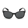 thumbnail image 5 of Adidas SP0011 Full Rim Round Shiny Black / Smoke Sunglasses, 5 of 5