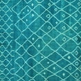 thumbnail image 1 of Ahgly Company Indoor Square Abstract Light Blue Modern Area Rugs, 3' Square, 1 of 4