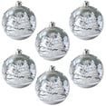 thumbnail image 1 of Bolas transparentes colgantes JanHm adornos rellenables Navidad 6 piezas 60 mm plástico PVC transparente, 1 of 5