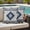 blue, variant on Pack of 2 Outdoor Pillow Covers 16x16 Inch Waterproof Blue Beige Boho Throw Pillow Covers,Decorative Couch Pillow Shams Protectors Vintage Ethnic Tribal Southwestern Patio Pillowcases Cushion Covers