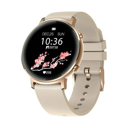 Zeblaze GTR Smart Watch Sport Watch 1.3Inch IPS Screen BT5.1 Fitness 30Meter Waterproof Sleep/Heart Rate/ Multiple Sports Mode Notification/Call/Sedentary Reminder Massive Dials/Custom Di
