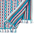 thumbnail image 5 of The Pioneer Woman Dotted Stripe 2-Pack Cotton Hand Towel Set, Teal, 5 of 5