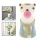thumbnail image 4 of Florero seco de resina moderna Zulema Cabeza de animal Forma Floral Oso, 4 of 8