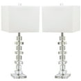 thumbnail image 5 of SAFAVIEH Deco Table Lamps with USB Port, Clear/Chrome, Set of 2, 5 of 6