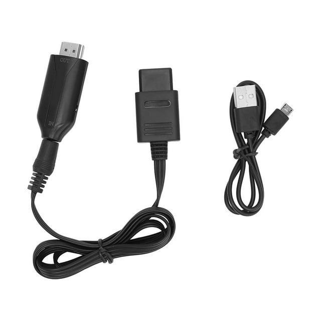 Cable adaptador de interfaz multimedia HD para N64, 3 modos de visualización, convertidor de vídeo HD Plug and Play con cable de alimentación
