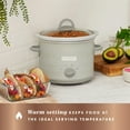 thumbnail image 4 of Crockpot Manual Design Series 3-Quart Slow Cooker, Woodgrain, 4 of 6