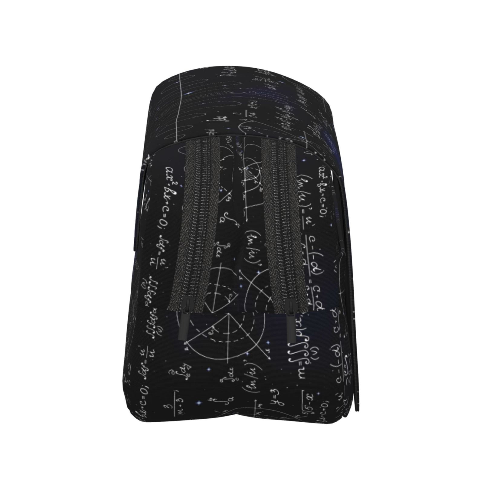 Rateoe Mathematica Science Pattern Double Clamshell Pen Case, Storage Organizer with Two Zipper Compartments– Holds Up to 50 Pencils & Pens
