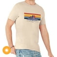 thumbnail image 2 of Del Sol Men's Classic Crew Tee - Mountain Calling, Natural T-Shirt - Changes from Black to Vibrant colors in the Sun - 100% Combed, Ring-Spun Cotton, Fine Jersey, 2 of 3