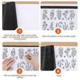thumbnail image 3 of 100 Sheets Carbon Transfer Paper Tracing Paper, Graphite Copy-Paper Tracing and Transferring Drawin, 3 of 5