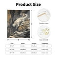 thumbnail image 2 of Sikiie Graceful Snow Leopard Print Canvas Decorative Hanging Painting, Anti-shrinkage Hanging Frame, Suitable for Home, Office Wall Decorations, 2 of 6