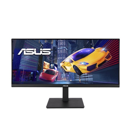 UPC: 0195553160179 | ASUS 34  Ultrawide HDR Gaming Monitor (VP349CGL) – 21:9 UWQHD (3440 x 1440)  IPS  100Hz  1ms  USB-C w/ Power Delivery  FreeSync  Eye Care Plus  VESA Mountable  HDMI  DisplayPort  Height Adjustable