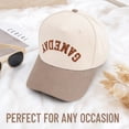 thumbnail image 5 of Fun "GAMEDAY" Upside Down Trucker Cap Reversible Novelty Hat Adjustable Snapback for Men and Women Game Day Essential,1 pcs,Khaki, 5 of 5
