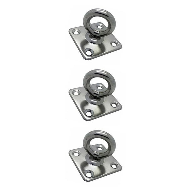Greeniant Placa de ojo colgante para techo de barco, colgador de acero inoxidable, soporte de suspensión, gancho, accesorios de mantenimiento, columpio Type1 NO1 Greeniant CBP384862