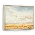 thumbnail image 2 of Designart "Moments Of Tranquil Meadows I" Meadow Floater Framed Wall Art Living Room, 2 of 5