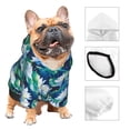 thumbnail image 3 of Balery Blue Lotus Flower Sudadera con Capucha para Perros Pequeños – Ropa para Mascotas, Disfraz para Perros y Gatos, Ideal para Fiestas y Cosplay-Large, 3 of 7