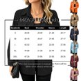 thumbnail image 2 of Womens Corduroy Shackets Jacket Plus Size Long Sleeve Button Down Retro Shirts Blouses Tops With Chest Pocket L, 2 of 4