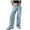 Sky Blue, variant on MIXUE Jeans For Women Solid Color Retro Low Waist Non Elastic Washed Straight Autumn Wide Leg Denim Pants Trousers Daily-Wear,Purple,XS