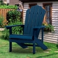 thumbnail image 6 of ACEGOSES 1 Peak HIPSS Adirondack Outdoor Chairs Weather Resistant for Patio Garden, Backyard, Patio and Indoors,Navy Blue, 6 of 9