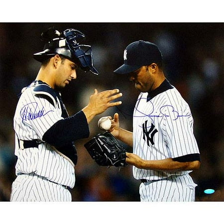 Jorge Posada & Mariano Rivera Dual Signed 16" x 20" Photograph