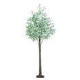 thumbnail image 2 of Nearly Natural Pre-Lit Olive Artificial Tree on Metal Base - 6' - Warm White LED Lights, 2 of 9