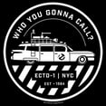 thumbnail image 2 of Boy's Ghostbusters Ecto-1 Wagon Logo Graphic Tee Black Small, 2 of 5