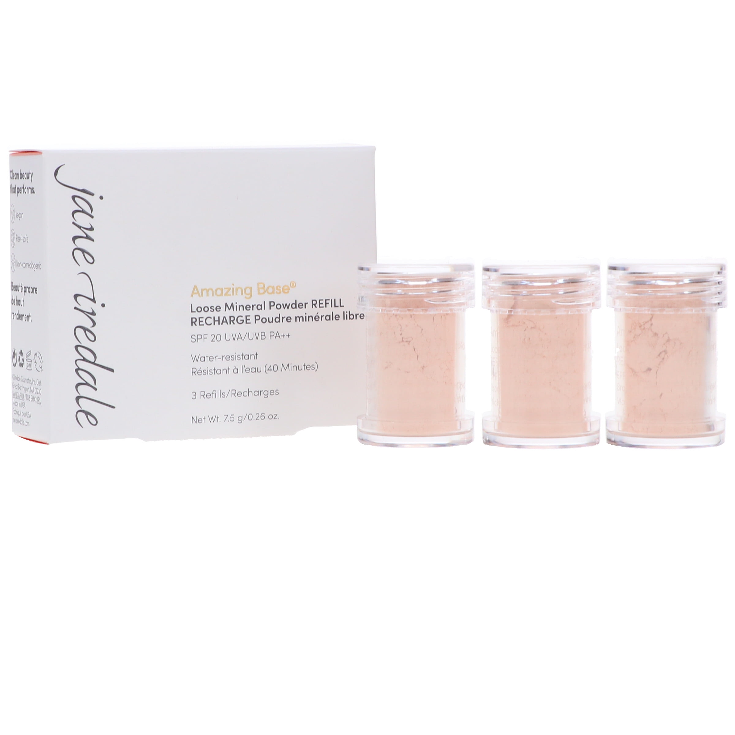 jane iredale Amazing Base Refill 3 Pack Ivory