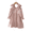 Pink, variant on LYMAYTER Girls Off Shoulder Dress for 2-7Y Kids 3D Flower Long Sleeve Dress Casual Party Clothing