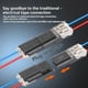 thumbnail image 3 of Conector Eléctrico de Acoplamiento de 2 Pines, Cable LED, Conector Automotriz Sin Líneas de Interrupción, Conexión de Terminales de Tira., 3 of 5
