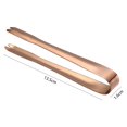 thumbnail image 5 of 2PCS Stainless Steel Mini Sugar Flatware Pastry Ice Tongs Candy Appetizers Serving Clip Dishwasher Safe Kitchen Tongs for Wedding Party BBQ Tea Coffee Bar Grill, 5.3 in, 5 of 8