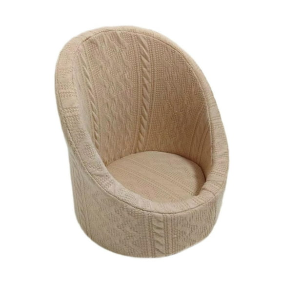 Mini asiento de sofá para , accesorios para fotos de bebé, silla pequeña, sofá para fotografía de bebé, sofá para niño y niña, Baby Shower para Estilo N