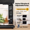 thumbnail image 6 of SPECSTAR Fish Tank,2 Gallon Aquarium Starter Kit with Auto Feeder, RGB LED Light, Filter,  Temperature Display,Small Fish Tank for Betta, Shrimp,APP Control, 6 of 7