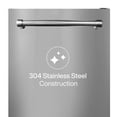 thumbnail image 4 of Spire 5.1 Cu Ft Built-In Refrigerator, Stainless Steel, Temp Control, 4 Shelves, Reversible Door, Indoor/Outdoor Use, Model 850-0009, 4 of 6