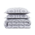 thumbnail image 3 of Serta Simply Clean Skyler Textured Geometric 3-Piece Comforter Set, Full/Queen, 3 of 5