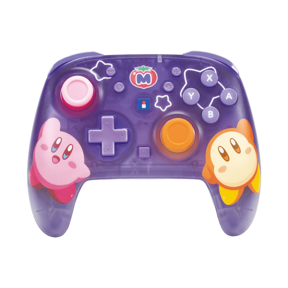 HORI Wireless HORIPAD Turbo (Kirby and Waddle Dee) - Rechargable Wireless Controller for Nintendo Switch 2 - Officially Licensed by Nintendo