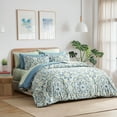 thumbnail image 1 of Regency Heights Full Size Comforter Set, 9-Piece Bed in a Bag Full, Green Bedding Comforter Set with Comforter, Flat Sheets, Fitted Sheets with Side Pockets, 1 of 7