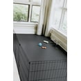 thumbnail image 2 of G-Floor 5 ft x 10 ft Polyvinyl Ribbed Pet Friendly Carpet Protector - Slate Grey, 2 of 6