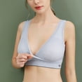thumbnail image 2 of Vetsdori Pumping Nursing Bra for Women Bralette Breastfeeding Maternity Bra Soft Cozy Push up Everyday Womens Bra Wireless, 2 of 9