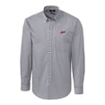 thumbnail image 2 of Men's Cutter & Buck Charcoal New Mexico State Aggies Easy Care Stretch Gingham Long Sleeve Button-Down Shirt, 2 of 3