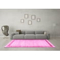 thumbnail image 3 of Ahgly Company Indoor Rectangle Persian Pink Traditional Area Rugs, 7' x 9', 3 of 4