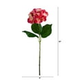 thumbnail image 2 of Nearly Natural Hydrangea Blossom Artificial Floral Stem Sprays - 30" - Pink - Set of 3, 2 of 10