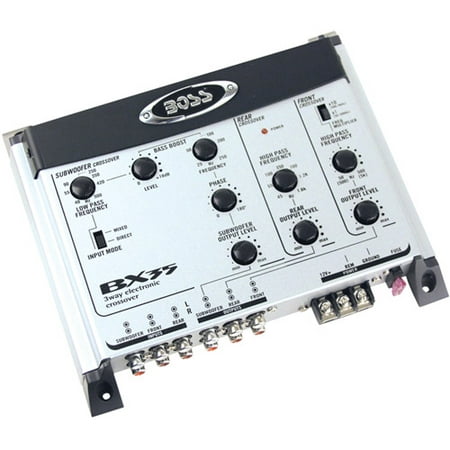 Boss Audio BX35 3-Way Electronic Crossover (Best 3 Way Crossover)