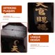 thumbnail image 3 of Chinese Style Auspicious Plate Wooden Holder Home Decor 36.00X16.00X14.00CM Decorative 1Set, 3 of 4