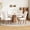Beige, variant on Mid-Century Fabric Dining Chairs Set of 2 with Nailhead Detail and Wooden Legs, Upholstered Side Chairs for Kitchen and Dining Room – Lightgrey