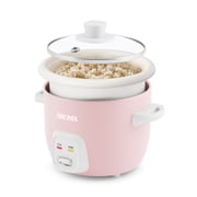 AROMA® 4-Cups (Cooked) / 1Qt. Rice & Grain Cooker, Pink
